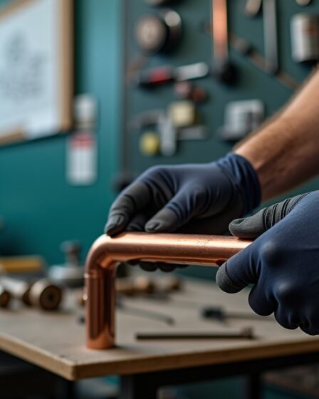 Techniques efficaces pour plier un tube en cuivre sans risques de déformation ni de fissures