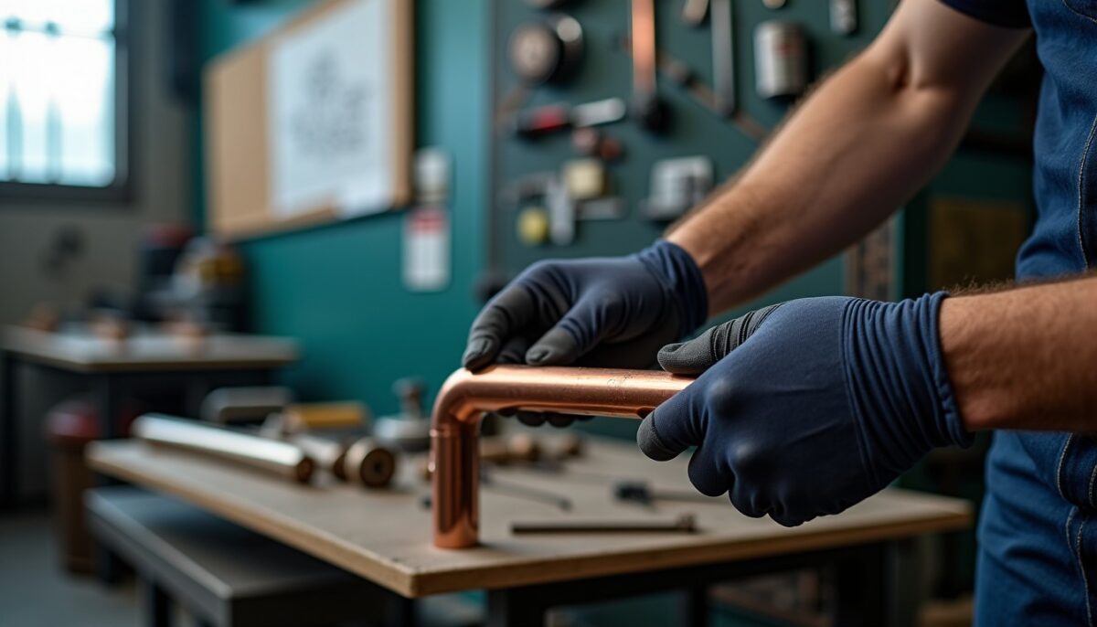 Techniques efficaces pour plier un tube en cuivre sans risques de déformation ni de fissures