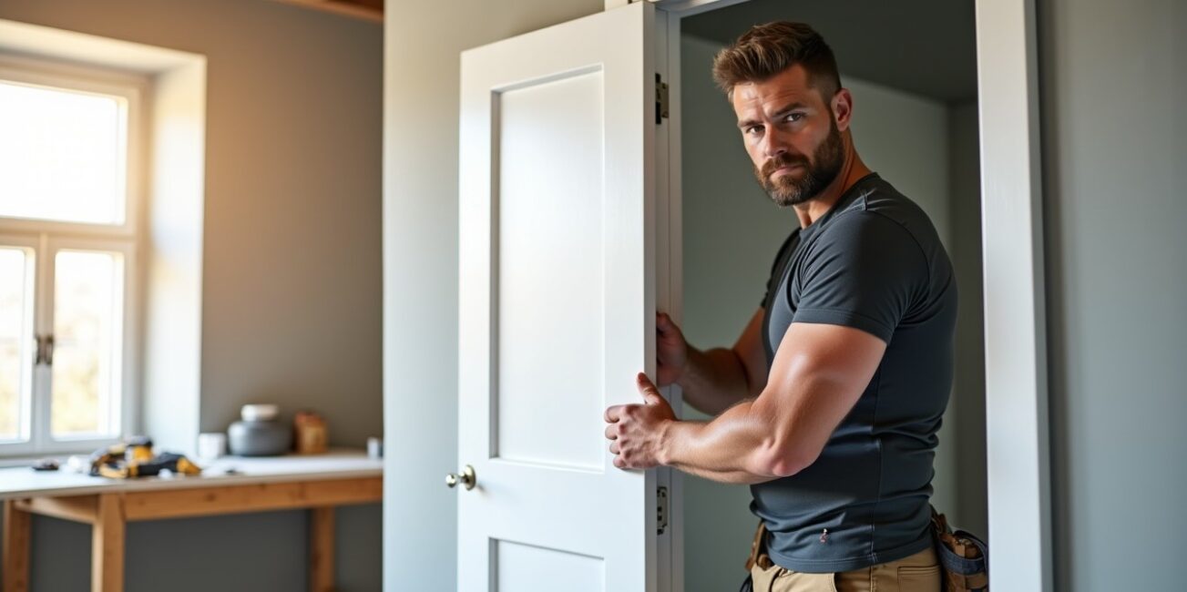 Guide pratique pour installer une porte sans cadre ni huisserie préexistante