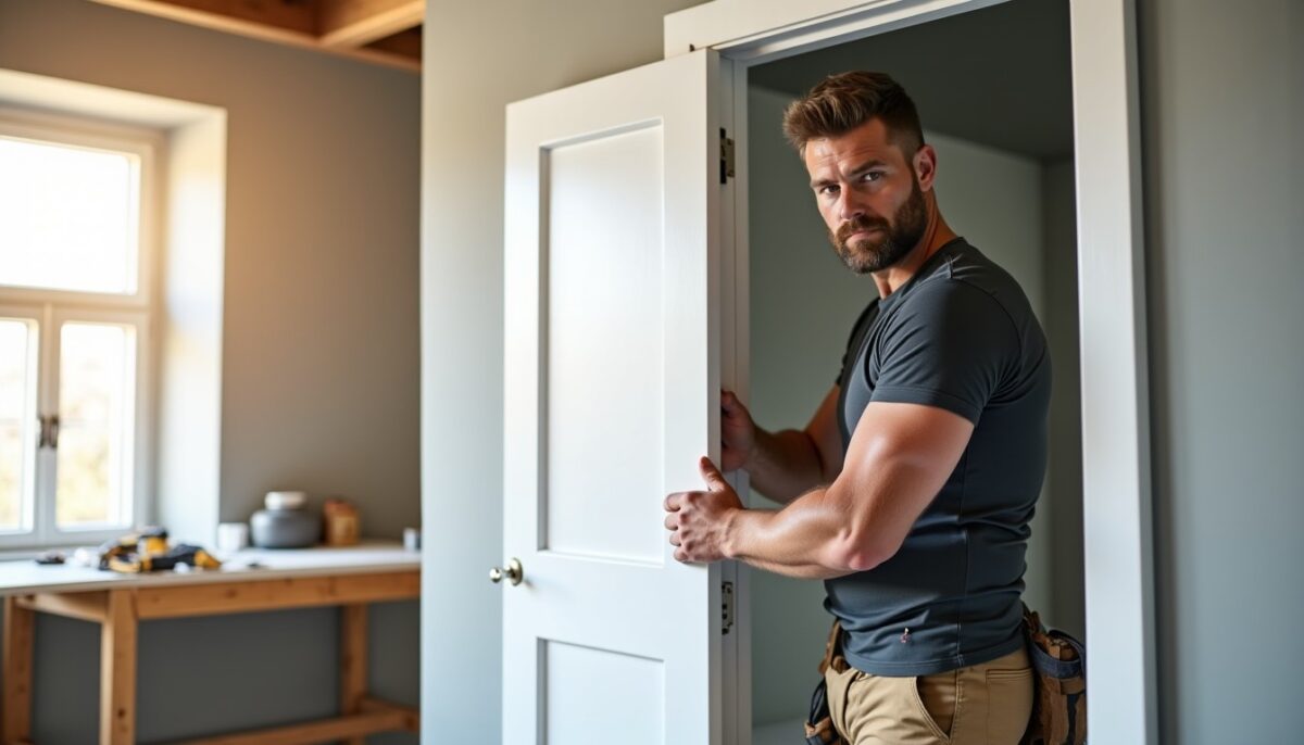 Guide pratique pour installer une porte sans cadre ni huisserie préexistante