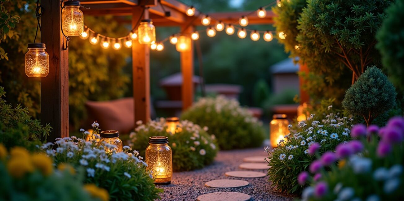 Illuminez votre jardin sans électricité : astuces pratiques et originales