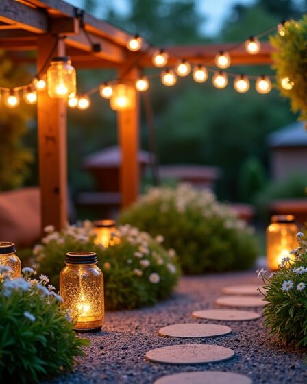 Illuminez votre jardin sans électricité : astuces pratiques et originales
