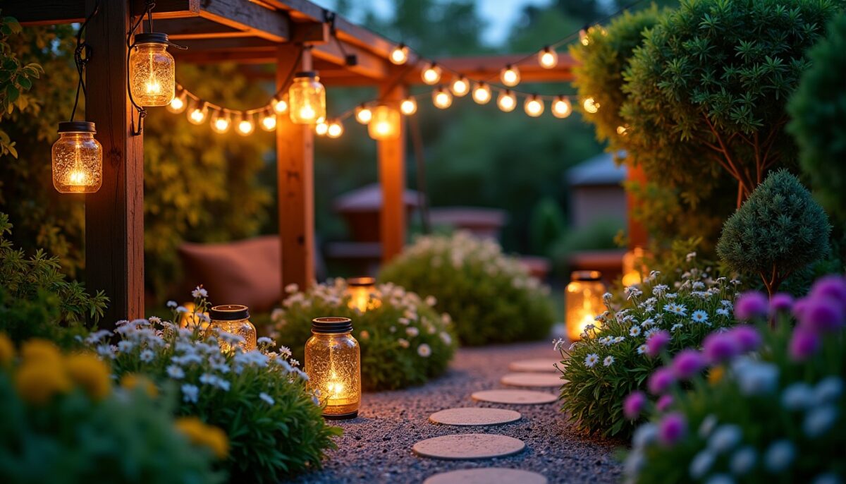 Illuminez votre jardin sans électricité : astuces pratiques et originales