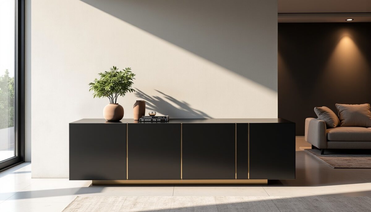 Buffet à la maison : l'alliance parfaite entre praticité et style contemporain