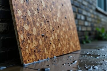 Panneau OSB sous la pluie : dégâts potentiels et méthodes efficaces de protection