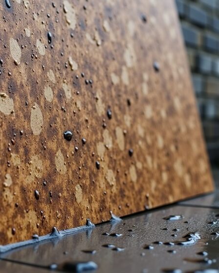 Panneau OSB sous la pluie : dégâts potentiels et méthodes efficaces de protection