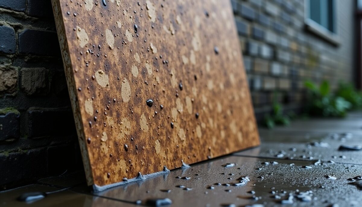 Panneau OSB sous la pluie : dégâts potentiels et méthodes efficaces de protection