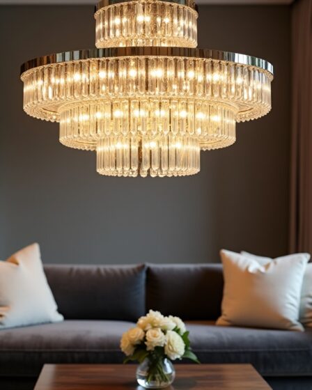 Lumières d’exception : sublimer votre intérieur avec des lustres élégants et harmonieux