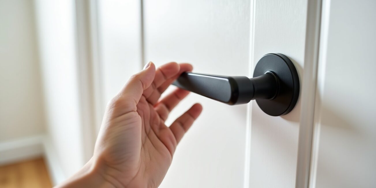 À quelle hauteur doit-on installer une poignée de porte ? Les normes à connaître