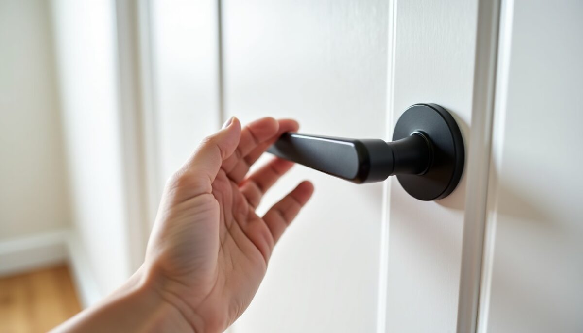 À quelle hauteur doit-on installer une poignée de porte ? Les normes à connaître