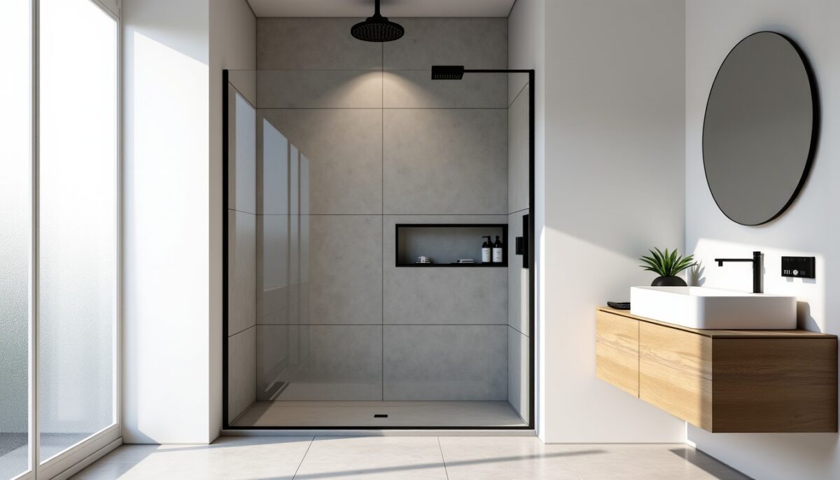 Douche compacte : astuces ingénieuses et design élégant pour optimiser votre espace