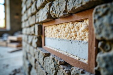 Faut-il prévoir une lame d'air pour isoler un mur en pierre efficacement ?