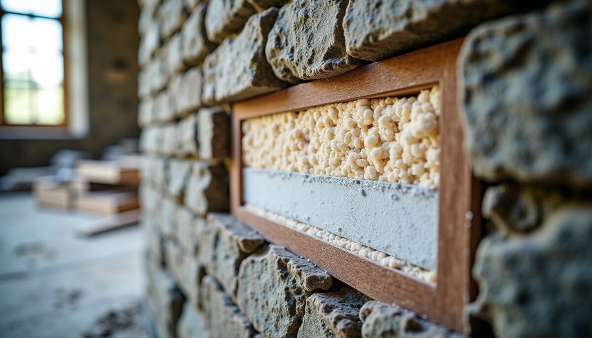 Faut-il prévoir une lame d'air pour isoler un mur en pierre efficacement ?