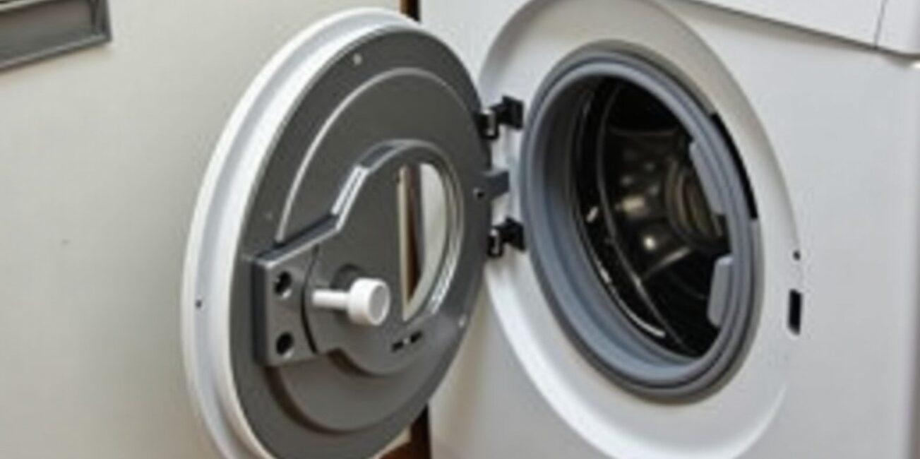 Astuce pour désactiver temporairement la sécurité de la porte d'un lave-linge en panne