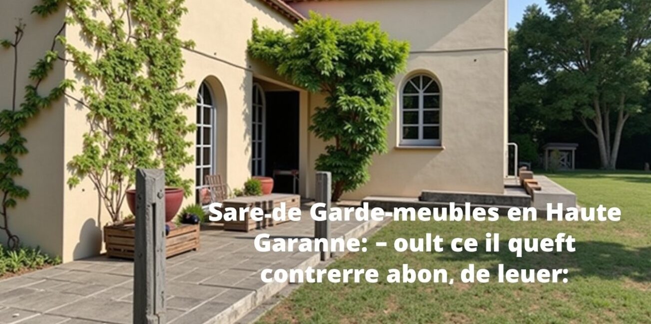 Garde-meubles en Haute-Garonne : tout ce qu'il faut connaître avant de louer