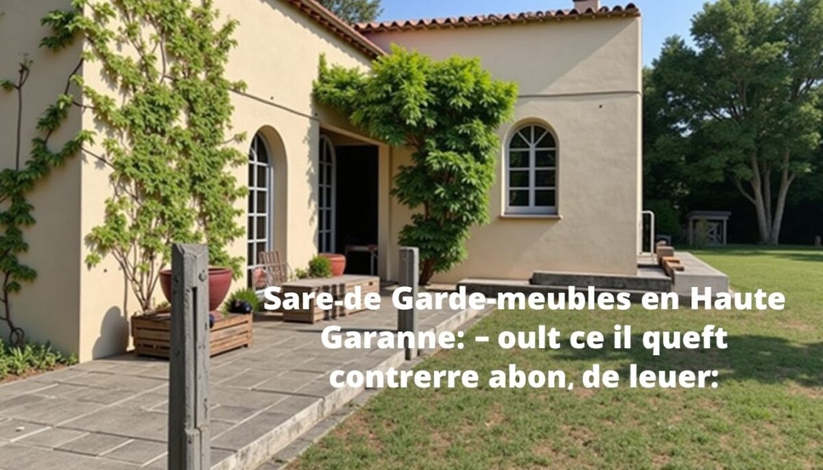 Garde-meubles en Haute-Garonne : tout ce qu'il faut connaître avant de louer