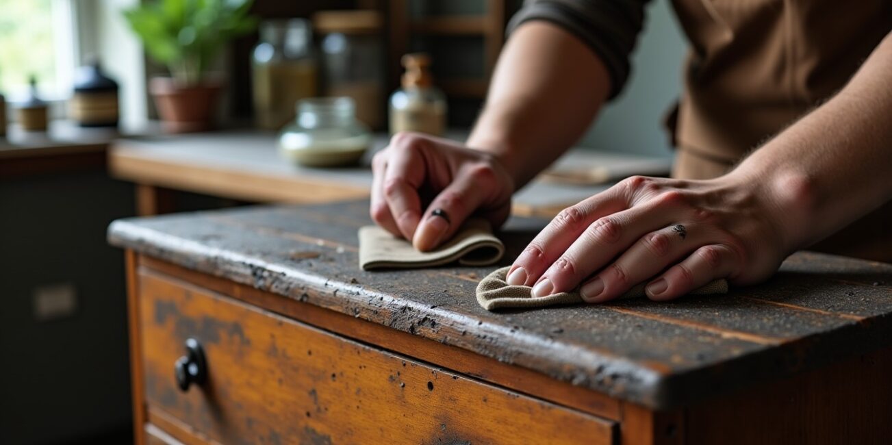 Les astuces efficaces pour restaurer un meuble en bois ciré encrassé