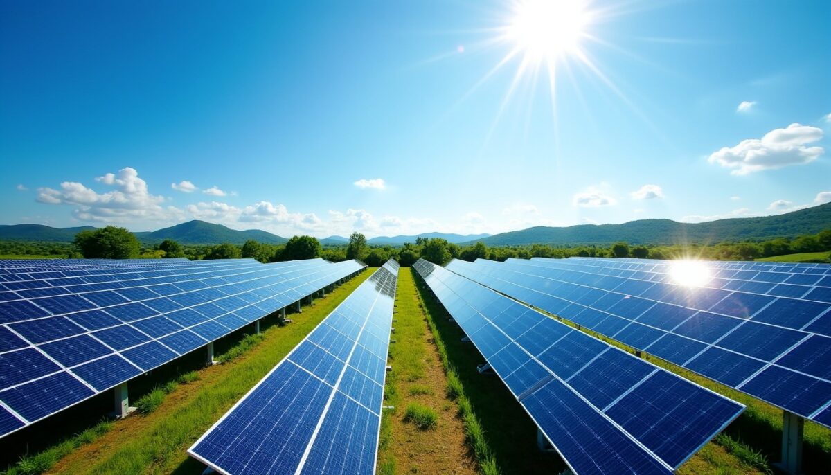 Combien rapporte une installation photovoltaïque de 10 000 m² ? Analyse des revenus potentiels