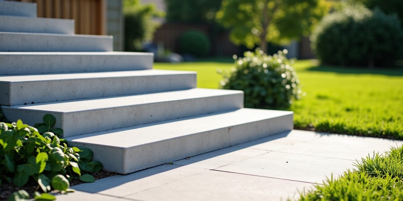 Les clés pour réussir la construction d’un escalier extérieur en béton