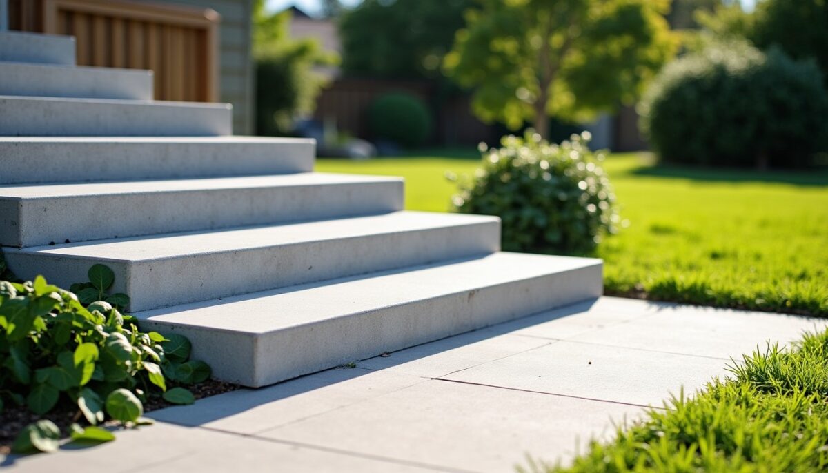Les clés pour réussir la construction d’un escalier extérieur en béton