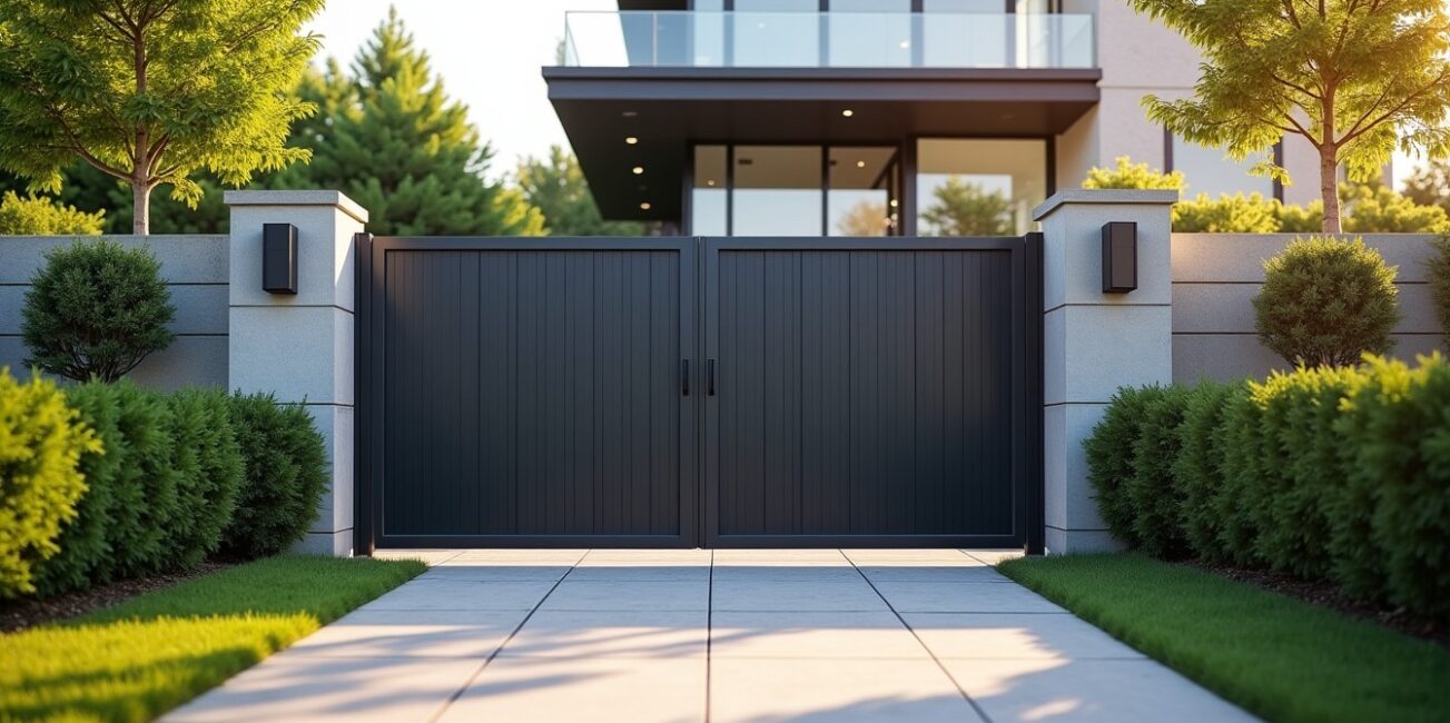 Les atouts d’un portail coulissant sur mesure en aluminium : performance et élégance personnalisée