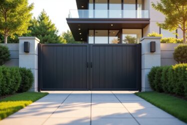 Les atouts d’un portail coulissant sur mesure en aluminium : performance et élégance personnalisée