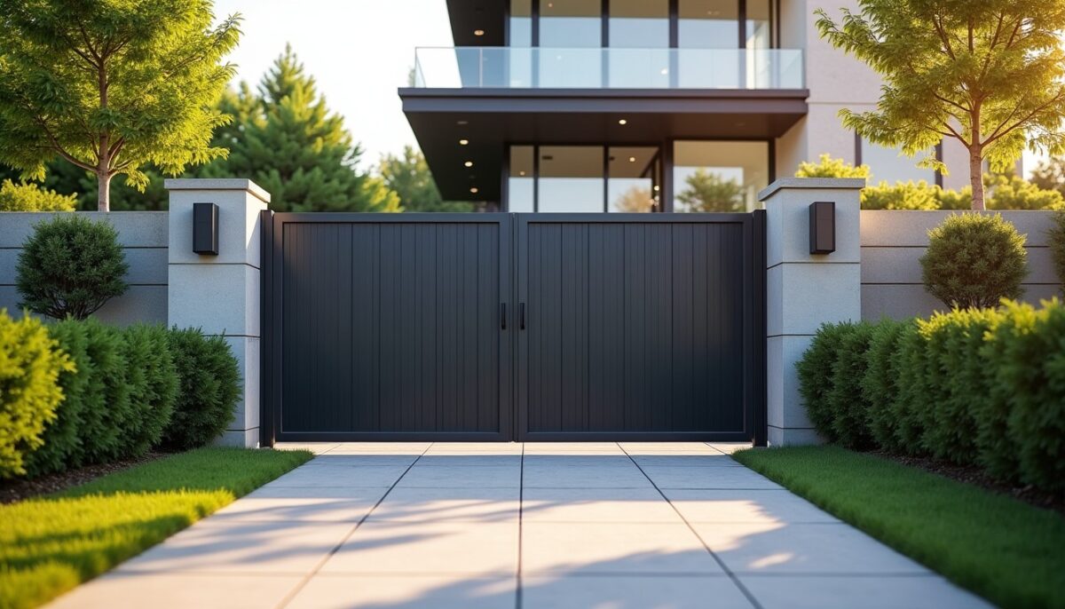 Les atouts d’un portail coulissant sur mesure en aluminium : performance et élégance personnalisée