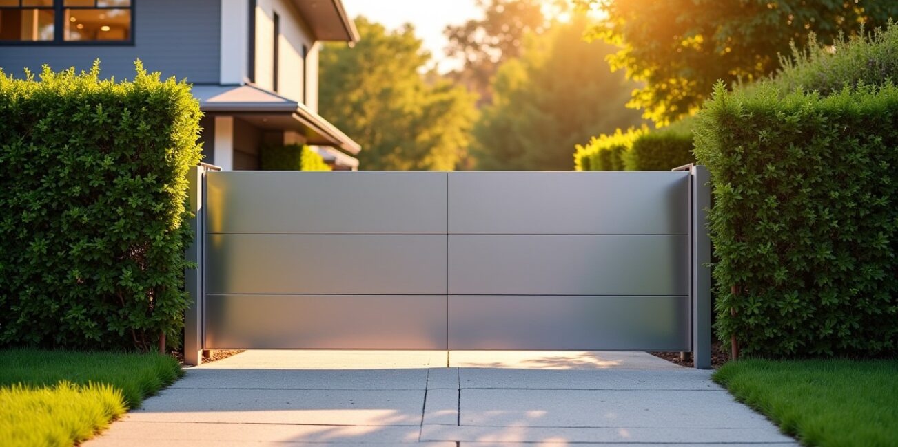 Comment choisir le design idéal de portail coulissant en aluminium pour votre maison ?