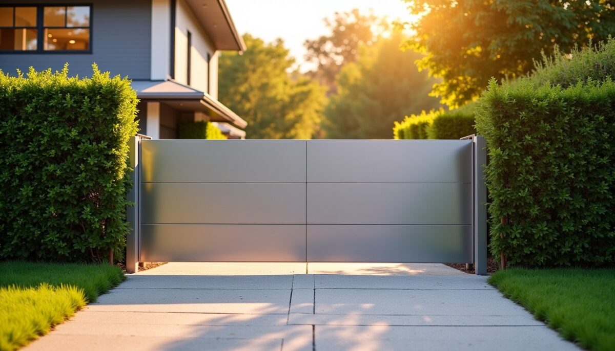 Comment choisir le design idéal de portail coulissant en aluminium pour votre maison ?